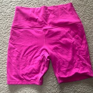 Lululemon Pink Shorts